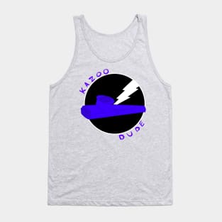 Kazoo Dude (Dark Blue) Tank Top